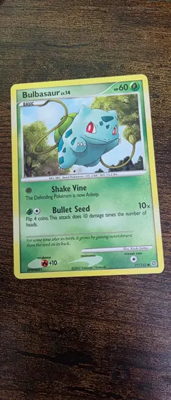 Bulbasaur 77/132 Common Secret Wonders Pokemon Near Mint - Image 1
