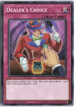 Yugioh - Dealer's Choice CYHO-EN080 1st Edition - Cybernetic Horizon - Image 1