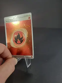 HD Galaxy Swirl Fire Energy Cosmos Holo Foil SVE 002 151 2023 Pokemon TCG VLP/NM - Image 2