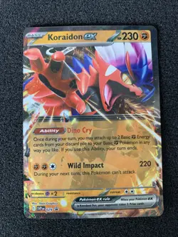 Koraidon ex 029 Sv: Scarlet & Violet Promo Cards Holo - Image 1