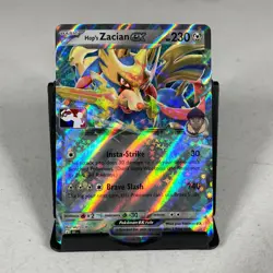 Hop's Zacian ex 111/159 Holo Double Rare Prize Pack Series Cards Pokemon NM - Image 1