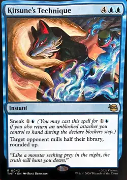 Wizards of the Coast MTG Kitsune's Technique TMT 0042 Instant Regular EN 2026 - Image 1
