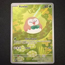 Pokemon TCG Rowlet 090/088 Perfect Order Illustration Rare English Near Mint - Image 1