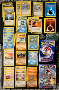 Pokemon "Water Blast" Theme Deck! | Vintage Jungle '99 Open Excellent Complete! - Image 2