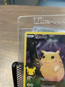 Pikachu Full Art Celebrations Stamp 005/025 Mint Condition Pokemon - Image 2