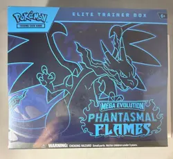 Pokemon Mega Evolution Phantasmal Flames Elite Trainer Box ETB Sealed box - Image 1