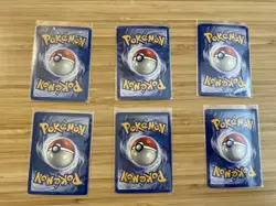 Pokemon Vintage 6 Heavy Play DMG Holo Lot. Base Set 2 - Jungle. *See Description - Image 2