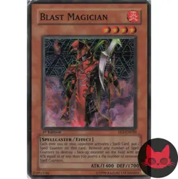 Yugioh Blast Magician FET-EN020 Super Rare 1st Edition HP - Image 1