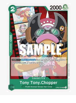 x4 Tony Tony.Chopper - OP02-034 One Piece - Image 1