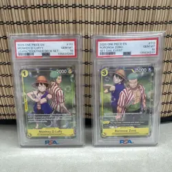 One Piece Luffy & Zoro Promo 2025 Learn Together Set Sail OP-10-111 113 PSA 10 - Image 1