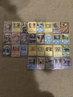 29 Good Clean Pokemon Cards In A Bunch They Are All In Good Conditions - Image 1
