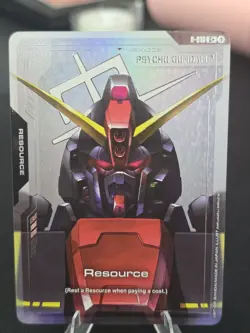 Gundam Card Game | Psycho Gundam Resource, C+ | R-010 NM - Image 1