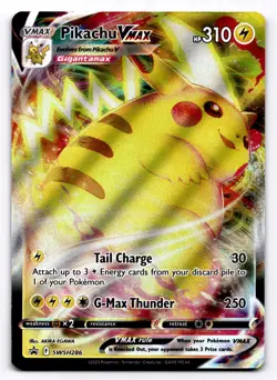 Pikachu VMAX SWSH: Sword & Shield Promo Cards - Pokemon NM SWSH286 - Image 1