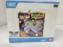 SEALED DRAGON BALL FUSION WORLD CARD GAME MANGA BOOSTER SB02 ENGLISH BOX SEALED - Image 1