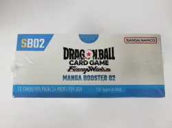 SEALED DRAGON BALL FUSION WORLD CARD GAME MANGA BOOSTER SB02 ENGLISH BOX SEALED - Image 4