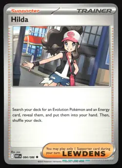 Hilda - 084/086 - Uncommon - Trainer - Supporter - White Flare - Pokemon Card - Image 1