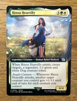 Magic MTG Final Fantasy Rinoa Heartilly #502 *NON-FOIL* Extended Art - Image 1