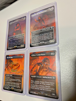 MTG LTR Lord Of The Rings The One Ring FOIL scene set 448 - 451 *Pack fresh-NM* - Image 3
