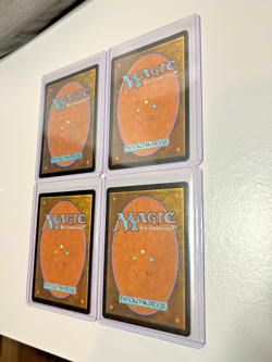 MTG LTR Lord Of The Rings The One Ring FOIL scene set 448 - 451 *Pack fresh-NM* - Image 5