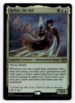 Kellan, the Kid OTJ 213 - Foil - NM - Magic the Gathering - Image 1