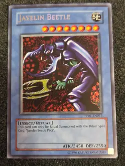 Yugioh! VLP Javelin Beetle - PP01-EN013 - Secret Rare - Unlimited Edition - Image 1