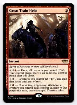 Great Train Heist OTJ 125 - Normal - NM - Image 1