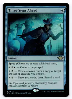 Three Steps Ahead OTJ 75 - NM - Foil - Image 1