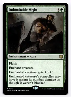 Indomitable Might -WOC- 127 NM - Magic: The Gathering - Image 1