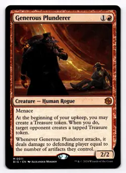 Generous Plunderer BIG 11 - - NM - Image 1