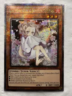 Yugioh RA04-EN025 Ash Blossom & Joyous Spring 1st Edition Quarter Century QCR - Image 1