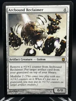WOTC MTG Magic the Gathering Arcbound Reclaimer Darksteel 101 LP - Image 1