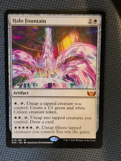 MTG - Halo Fountain Streets of New Capenna Regular - 015/281 - Lightly Played - Image 1