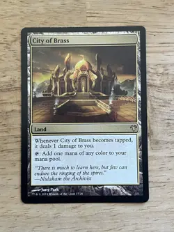 2014 MTG/Magic City of Brass - Modern Event Deck 2014 (MD1) - Lightly Played - Image 1