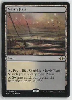 Marsh Flats Lightly Played 248 Modern Horizons 2 Magic: The Gathering - Image 1