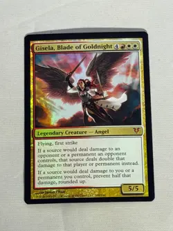 MTG FOIL Gisela, Blade of Goldnight Avacyn Restored Magic the Gathering - Image 1