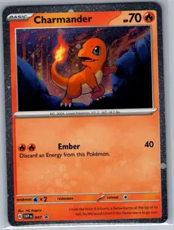Charmander - (Cosmos Holo) 047 SV: Scarlet & Violet Promo - Pokemon Card - NM - Image 1
