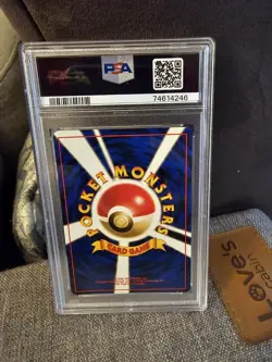 1998 Pokemon Japanese Gym Lt. Surge's Fearow PSA 8 - Image 2