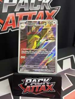 Pokemon TCG Mega Evolution Gumshoos 153/132 Illustration Rare Full Art Holo - Image 1