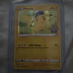 Pokemon SEALED Pikachu 028/078 Pokemon Go Holofoil Promo - Image 1