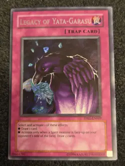 Yugioh- 1X Legacy of Yata-Garasu - Secret Rare - Unlimited - PP01-EN009 - VLP - Image 1