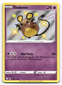 Dedenne Shining Fates: Shiny Vault - Pokemon NM SV051/SV122 - Image 1
