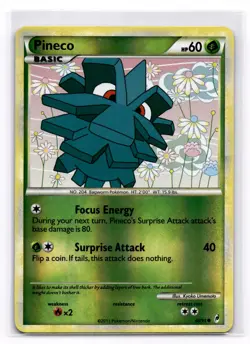 Pineco (63) Undaunted - Pokemon NM 63/90 - Image 1