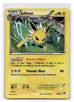 Jolteon XY - Ancient Origins - Pokemon NM 26/98 - Image 1