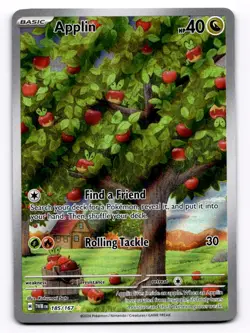 Applin SV06: Twilight Masquerade - Pokemon NM 185/167 - Image 1
