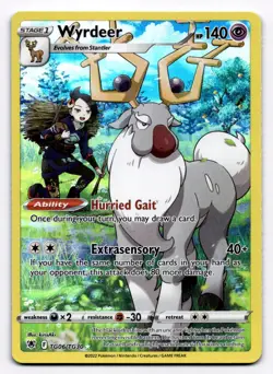 Wyrdeer SWSH10: Astral Radiance Trainer Gallery - Pokemon NM TG06/TG30 - Image 1