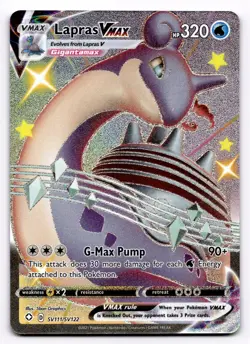 Lapras VMAX Shining Fates: Shiny Vault - Pokemon NM SV111/SV122 - Image 1