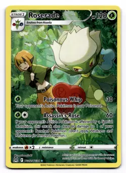 Roserade SWSH11: Lost Origin Trainer Gallery - Pokemon NM TG02/TG30 - Image 1