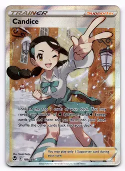 Candice (Full Art) SWSH12: Silver Tempest - Pokemon NM 189/195 - Image 1