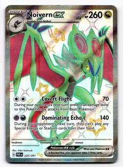 Noivern ex - SV: Paldean Fates - Pokemon NM 220/091 - Image 1