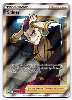 Sidney (Full Art) SWSH08: Fusion Strike - Pokemon NM 264/264 - Image 1